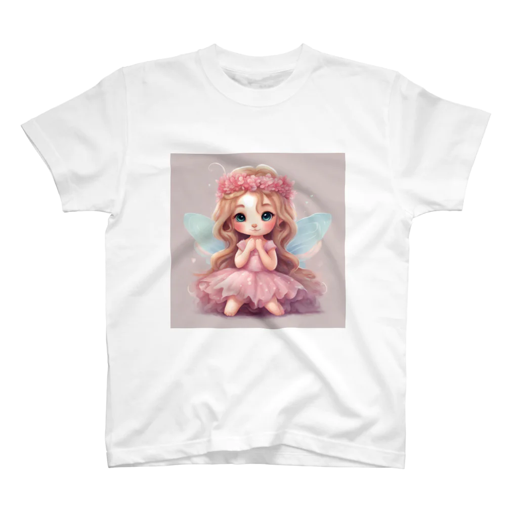 プリンゴブリンのピンクシー子さん スタンダードTシャツ