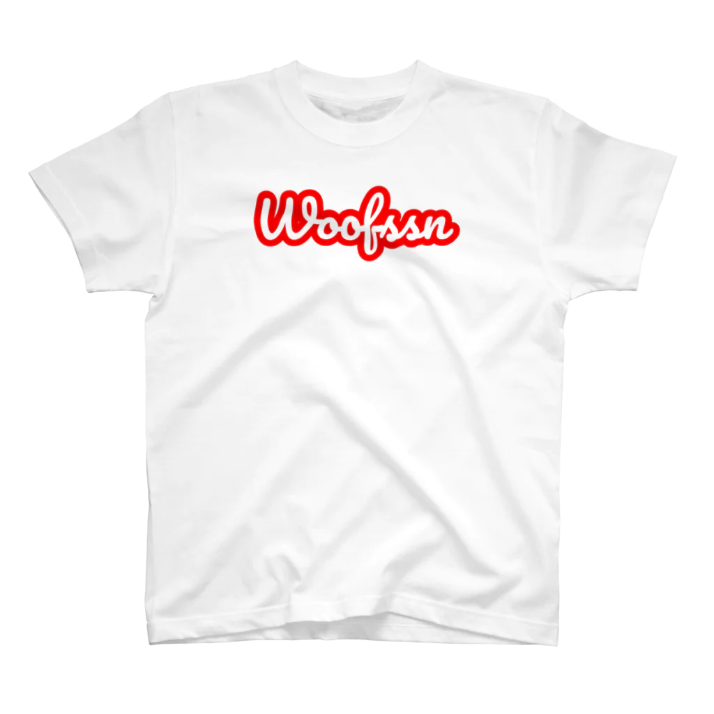 Woofssn™︎の筆記体ロゴ スタンダードTシャツ