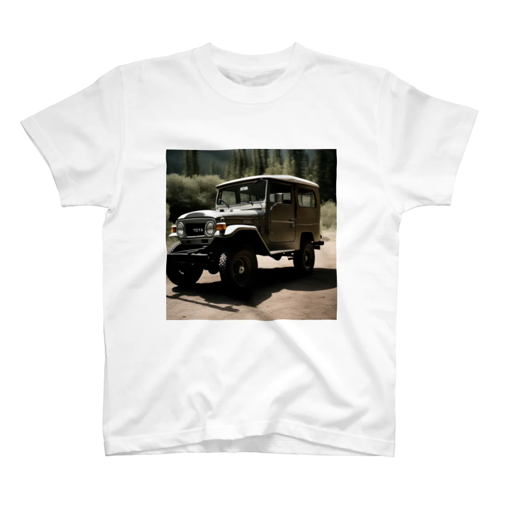 Vintage MotorVehicleのトヨタ・ランドクルーザー スタンダードTシャツ