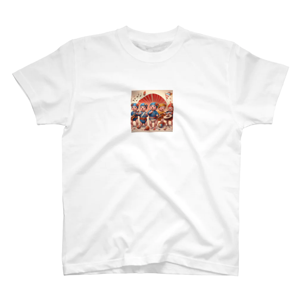 taka-kamikazeの赤ちゃん楽団 スタンダードTシャツ