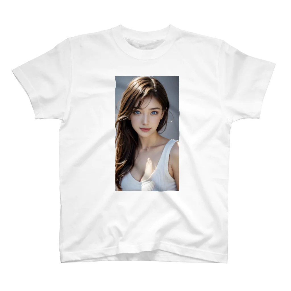 haruhaya0829のAI美女 LISA(リサ) スタンダードTシャツ