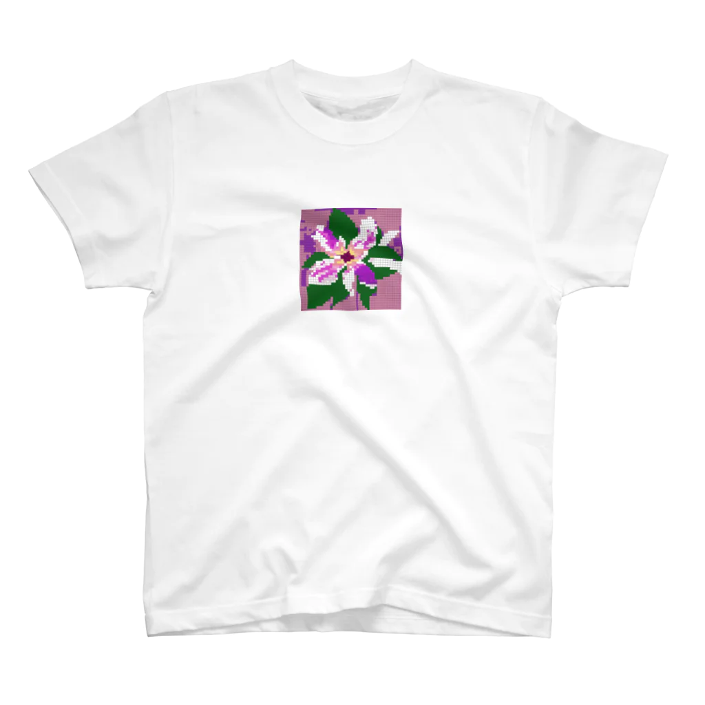 noaru633のドット絵のクレマチス Regular Fit T-Shirt