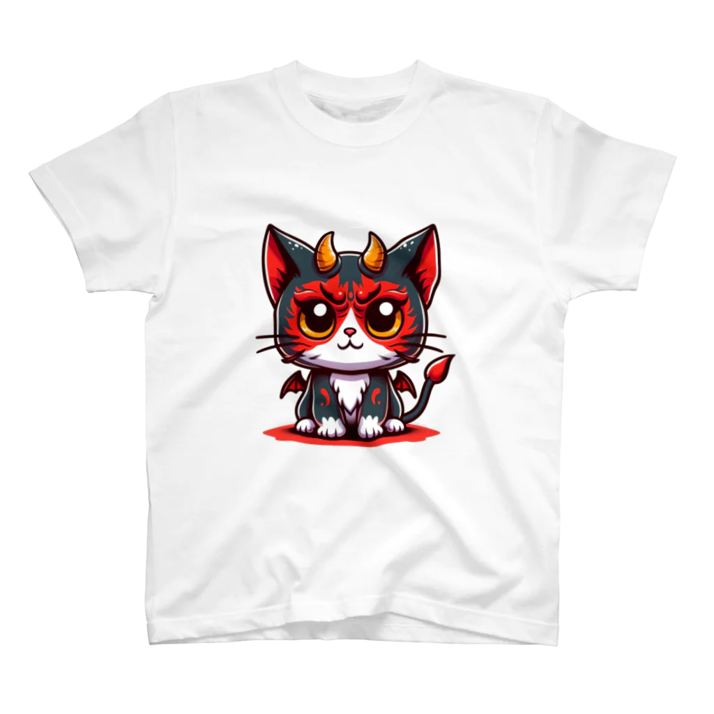 zuuu-の！結構強い悪魔にゃんこ！ Regular Fit T-Shirt