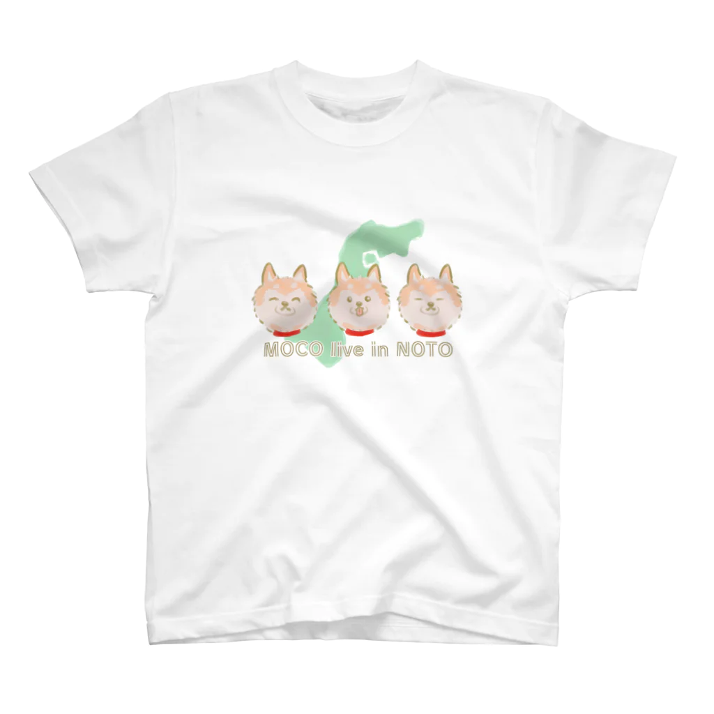 みんのチャリティーもこ live in NOTOイラスト Regular Fit T-Shirt