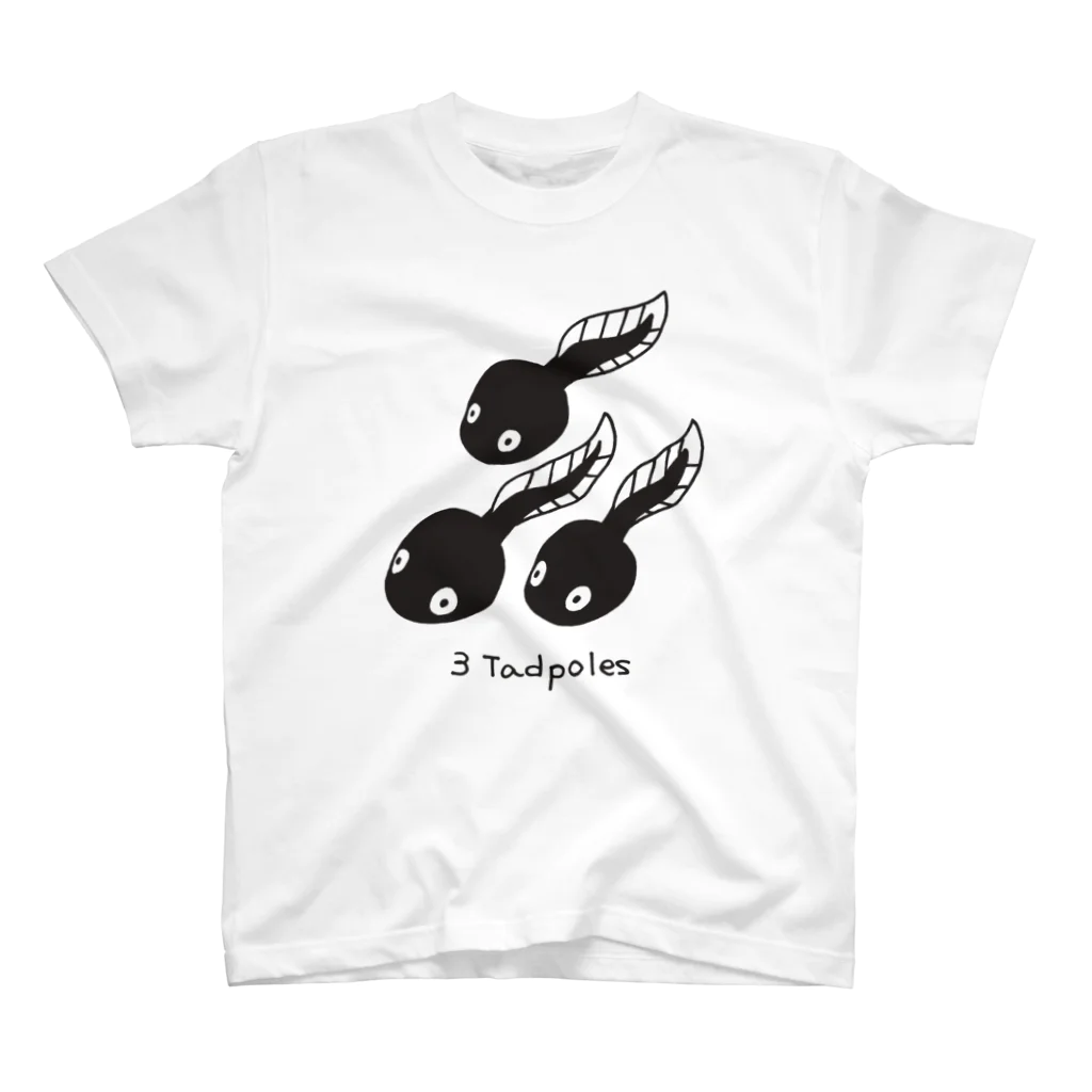 ゴハンオオモリの3Tadpoles スタンダードTシャツ