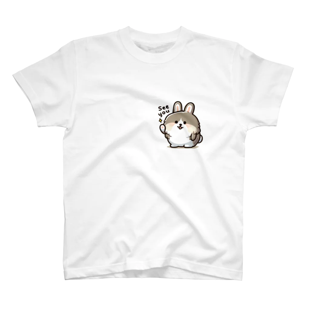 Dragonfly!!(トンボ)の可愛いウサギ　シリーズ Regular Fit T-Shirt