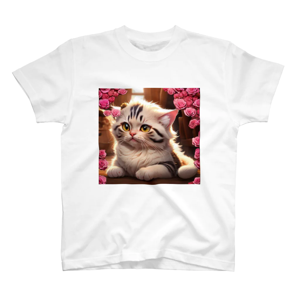 RoseにゃんこのRoseにゃんこ Regular Fit T-Shirt