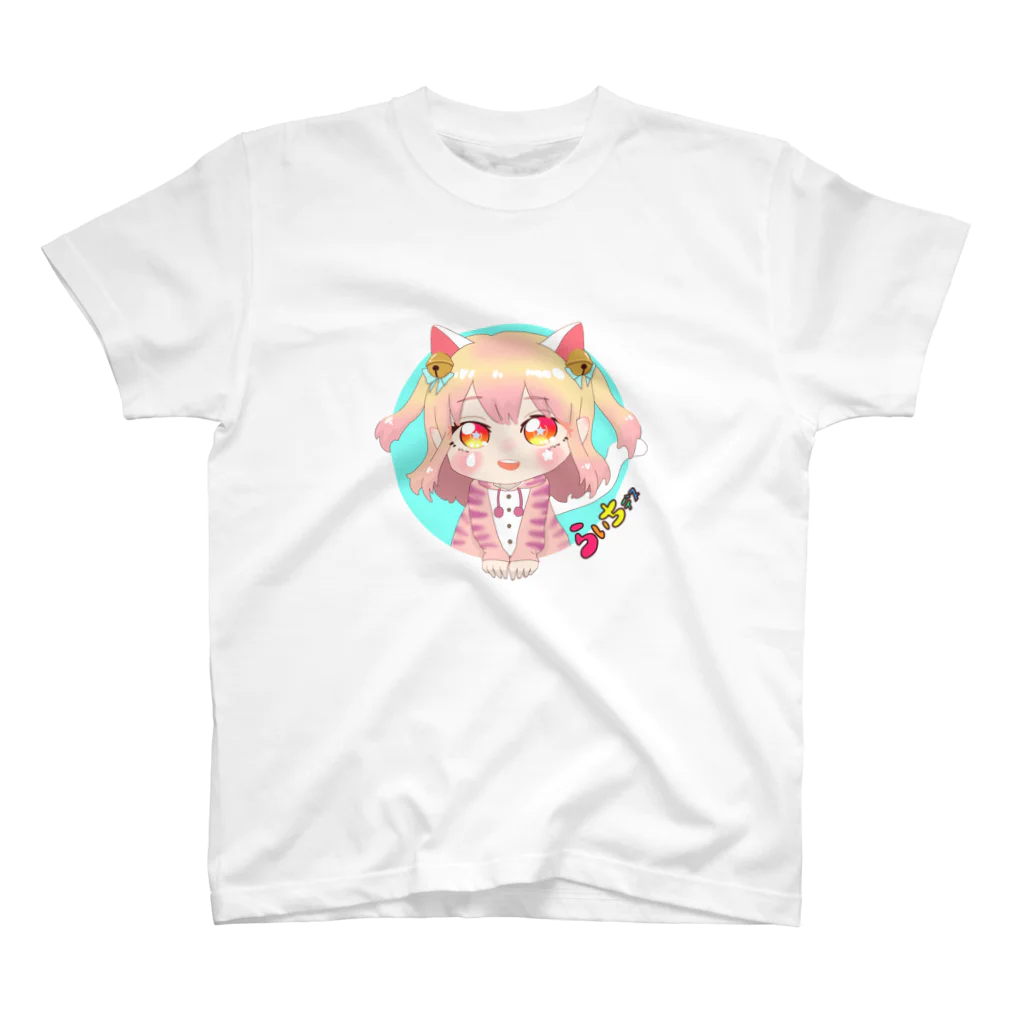 ら い ちﾃﾞｽのらいちﾃﾞｽ スタンダードTシャツ