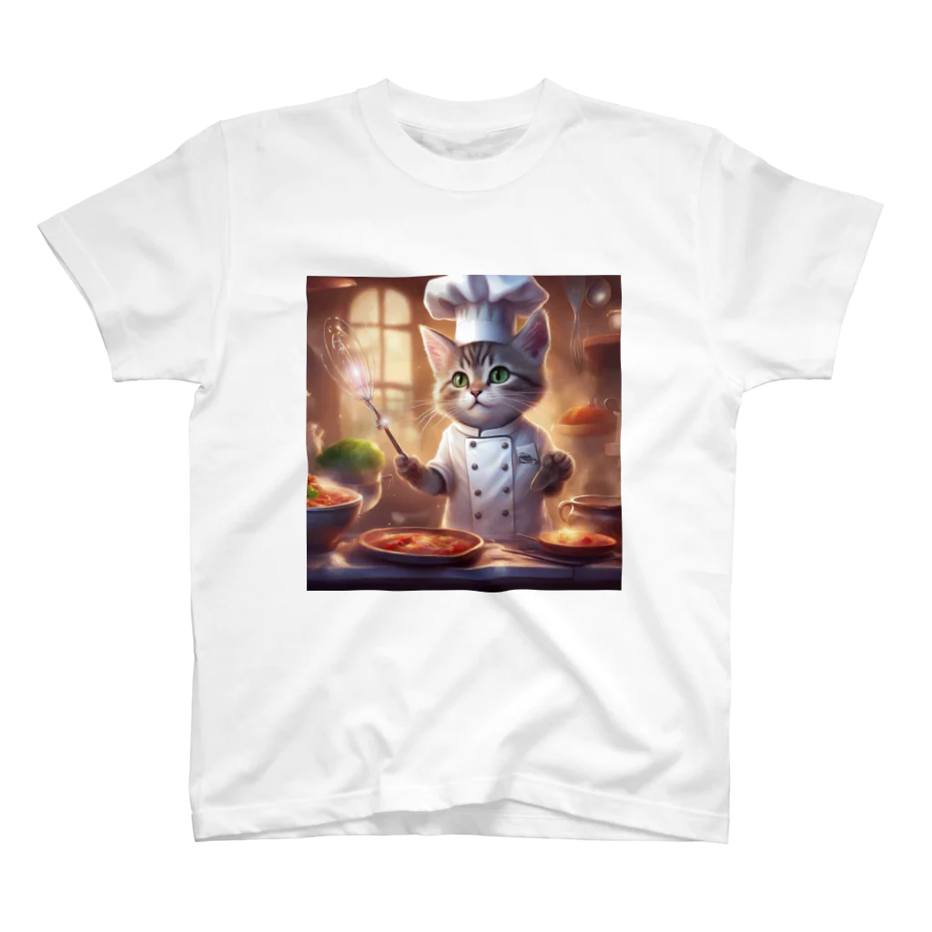 キャリーのcooking猫 Regular Fit T-Shirt