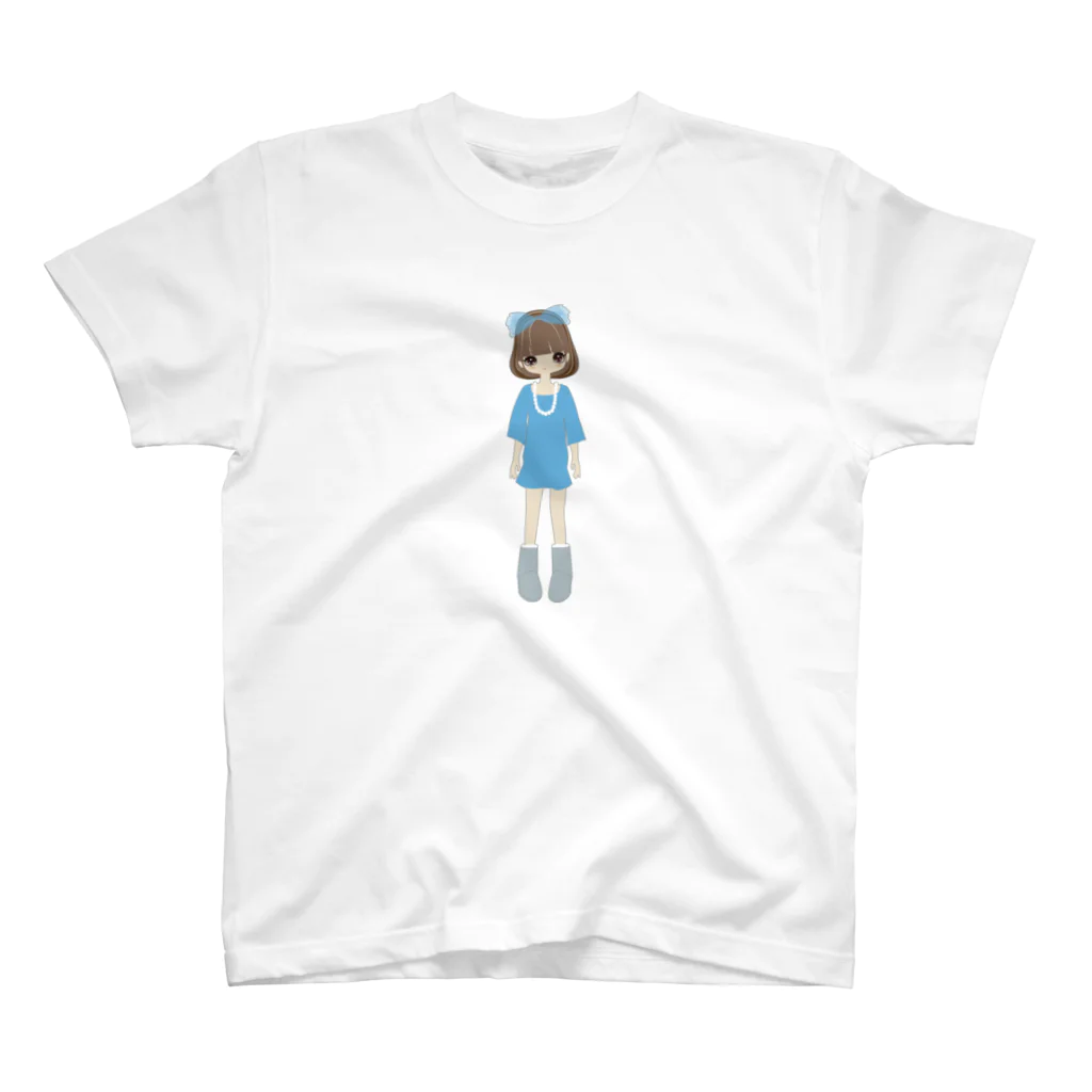 fukuikeのガール01 スタンダードTシャツ