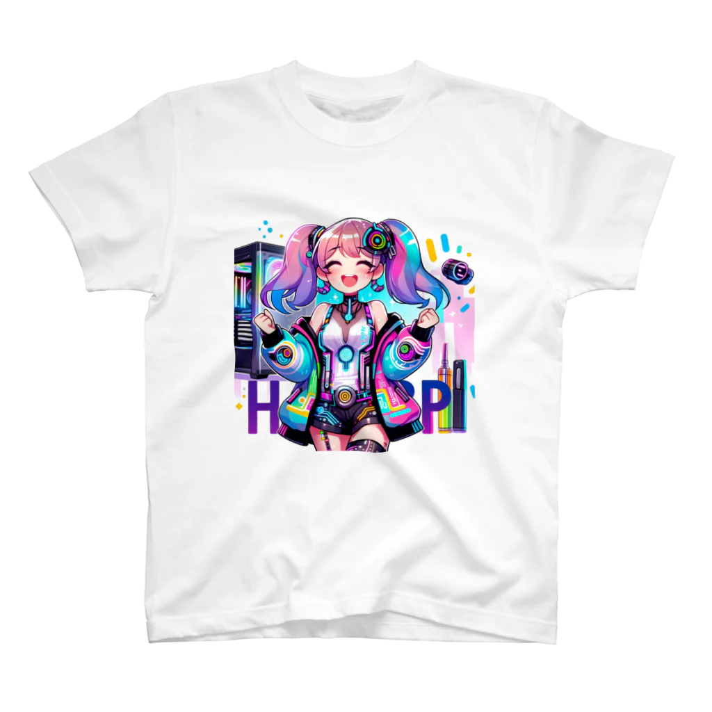 iSysのゲーミング少女ピーシースリー Regular Fit T-Shirt