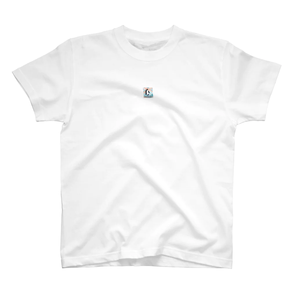 a__goのあしがふるえるペンギン スタンダードTシャツ