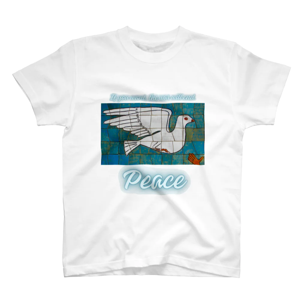 Earth-HarmonyのPeace　平和の鳩 スタンダードTシャツ