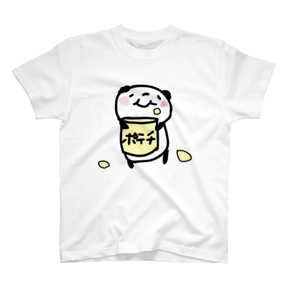 KYONSMILEのポテチぱんだ君 スタンダードTシャツ