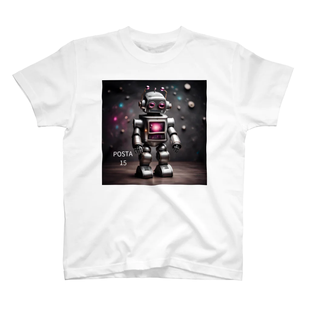 POSTA15のブリキのロボット　休憩中 Regular Fit T-Shirt