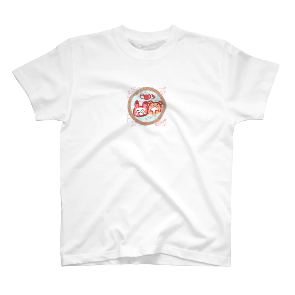 popchan-usakamaのうさかまチャン＆しゃちょう Regular Fit T-Shirt