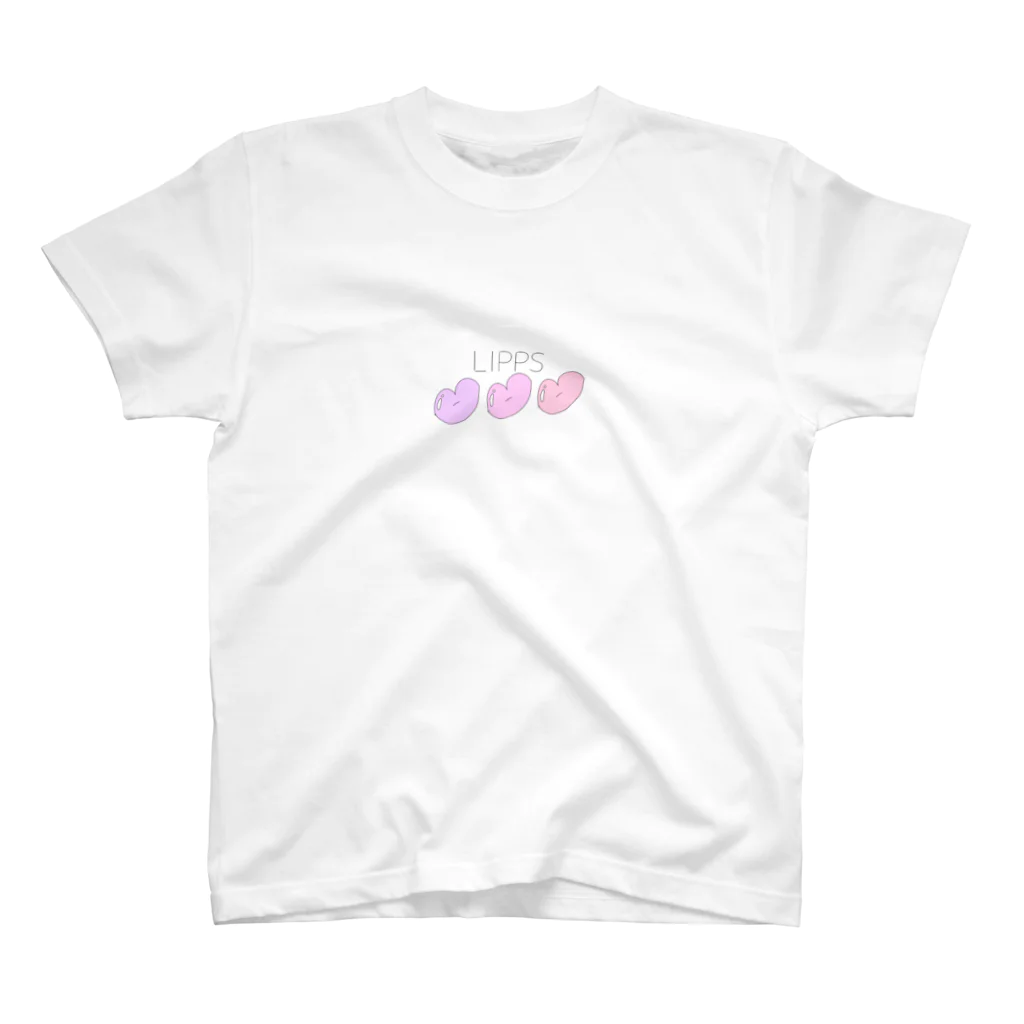 琥珀のLIPPS Regular Fit T-Shirt