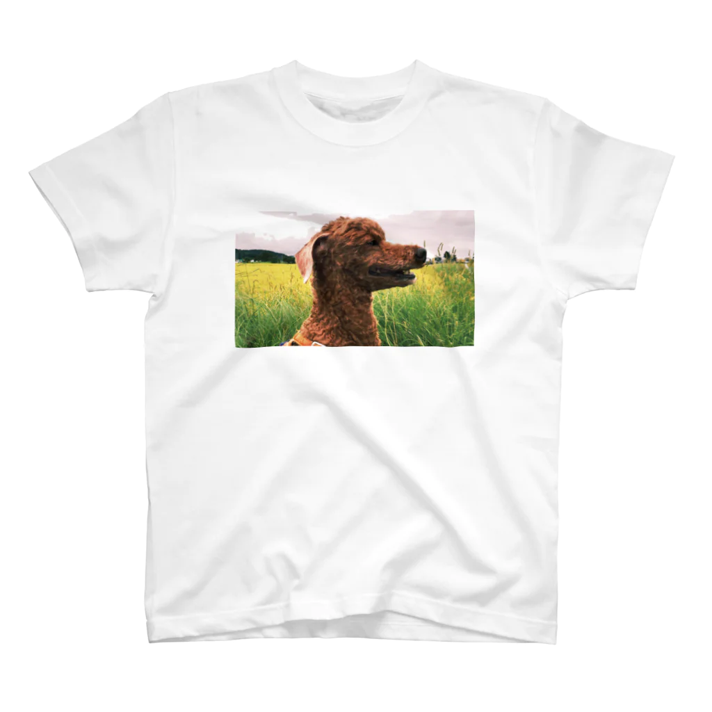 シーツのおばけと犬のシャツの黄金の犬 Regular Fit T-Shirt