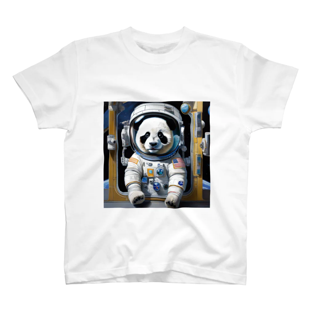 SHIZUKUの宇宙パンダ スタンダードTシャツ