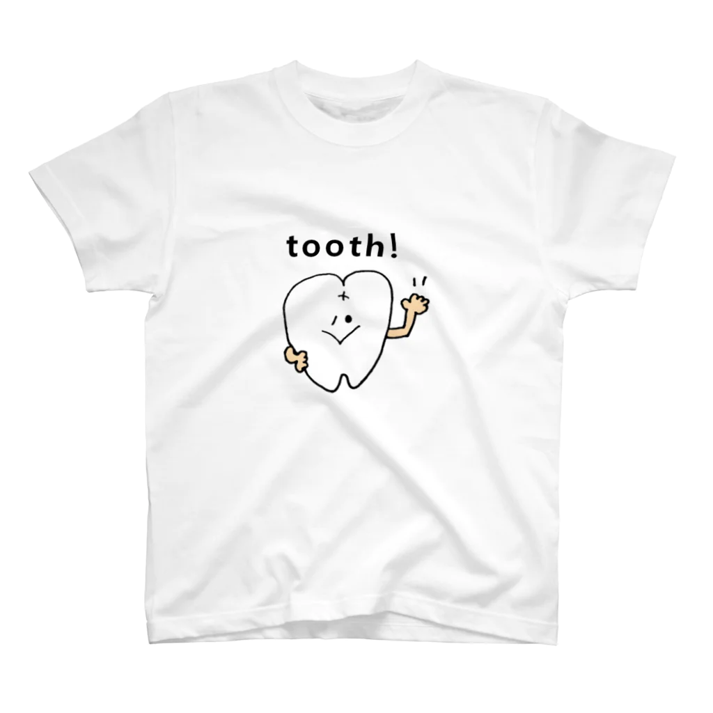 いそのさん’s SHOPのthooth！くん スタンダードTシャツ