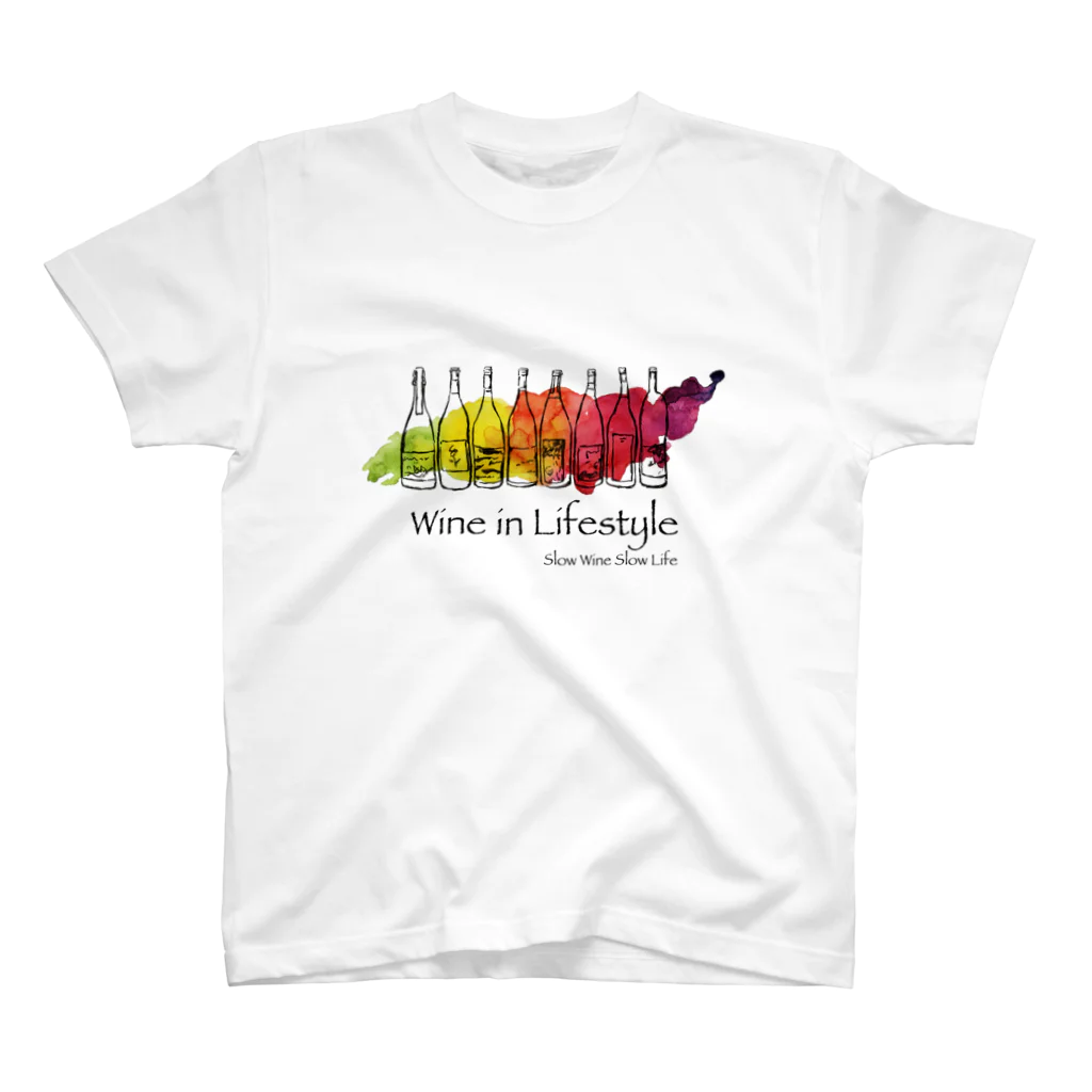 haruwoのwine in Lifestyle Regular Fit T-Shirt