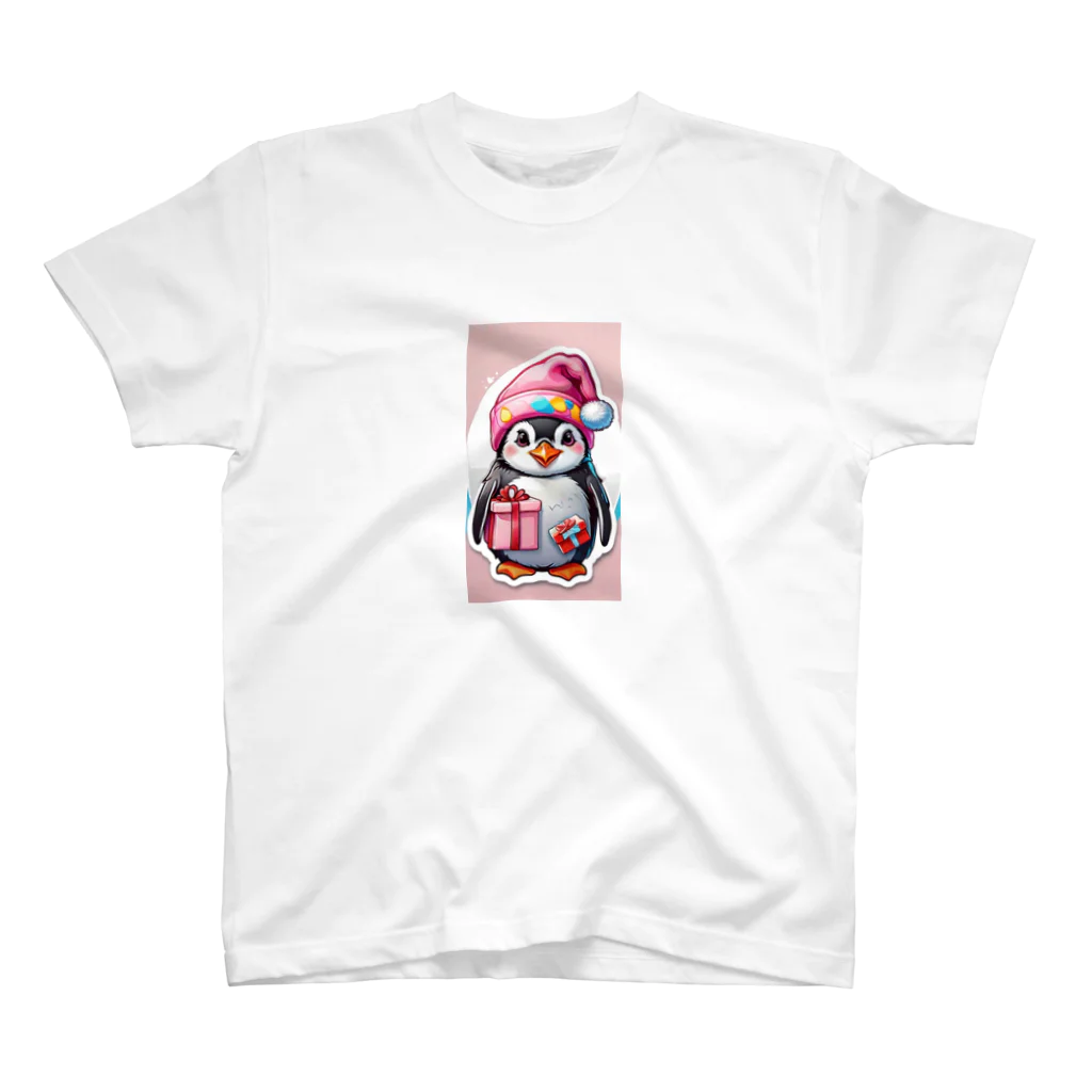 dorakiti0712のペンギンの子（ペン子） スタンダードTシャツ