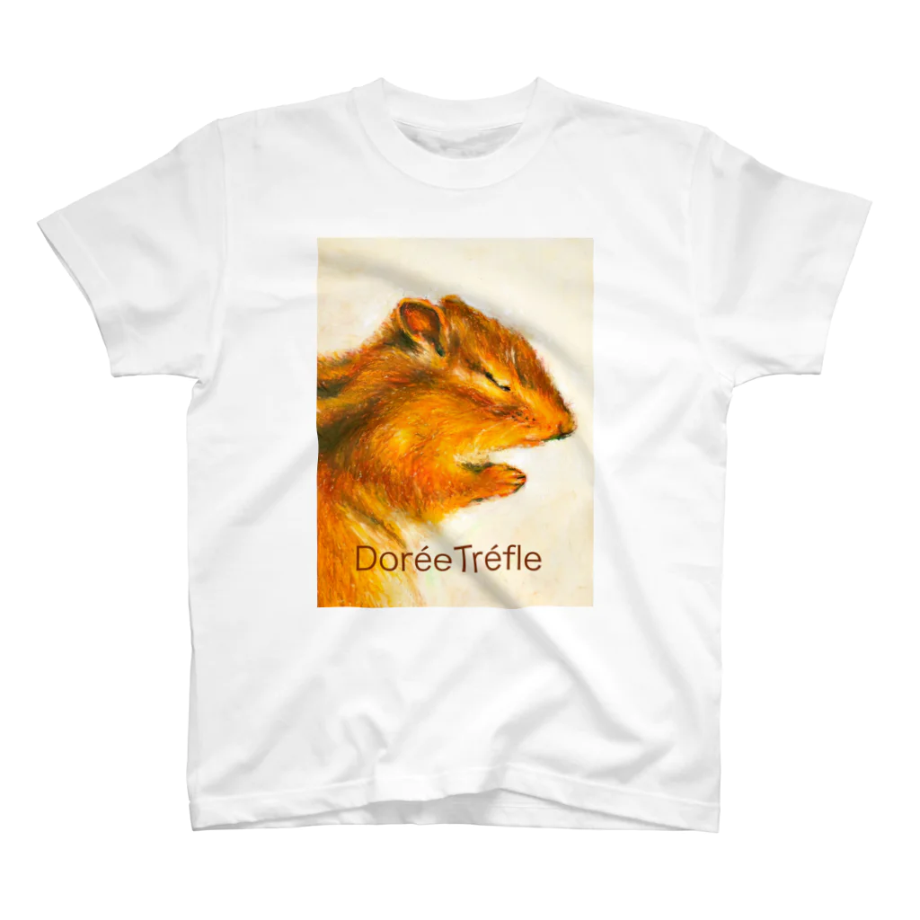 DoréeTréfle(ドレトレフル)Sara🍀の可愛いシマリス Regular Fit T-Shirt