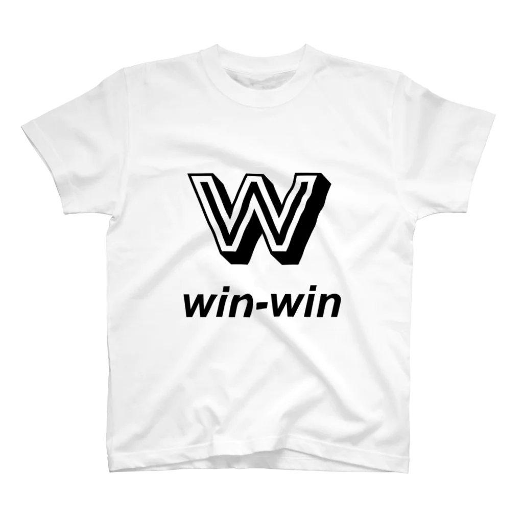 win-winのwin-win スタンダードTシャツ