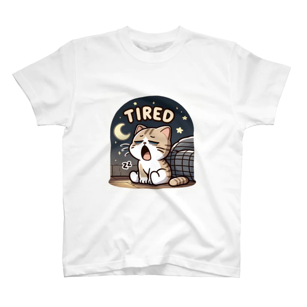 mimikkyu322のTired cat7 スタンダードTシャツ