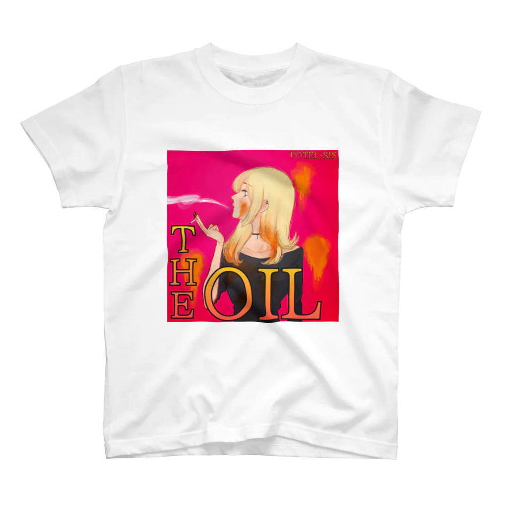 POTEL-SISのTHE OIL （ジ・オイル）グッズ スタンダードTシャツ