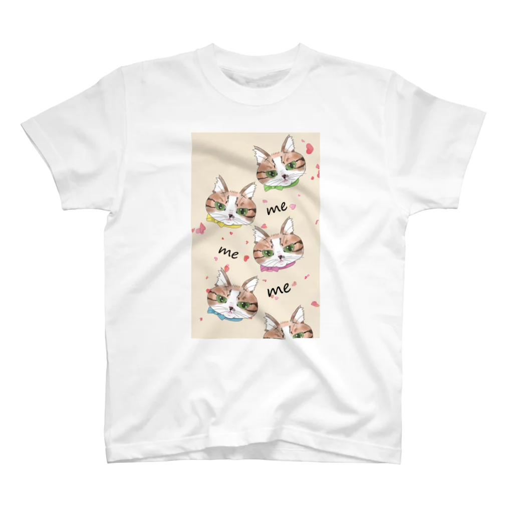 YuKi0820のうちのペットのめめちゃんスマホカバー スタンダードTシャツ