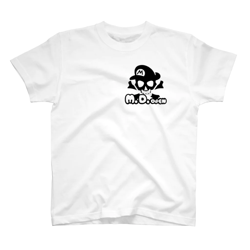 M.D.openのMDskull スタンダードTシャツ