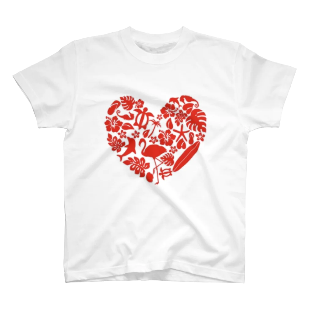 Angel  SmileのHawaiian Heart スタンダードTシャツ