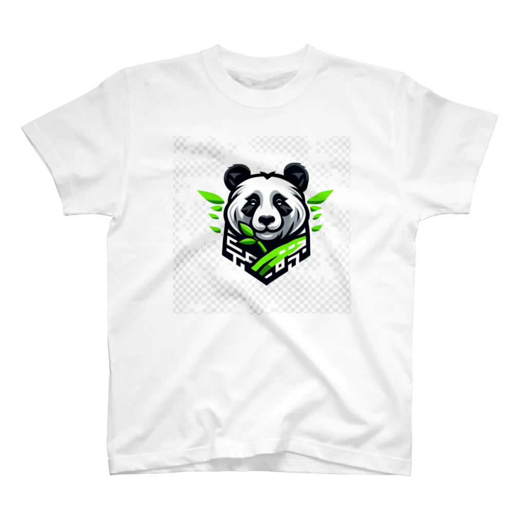 Design Harborのcool panda スタンダードTシャツ