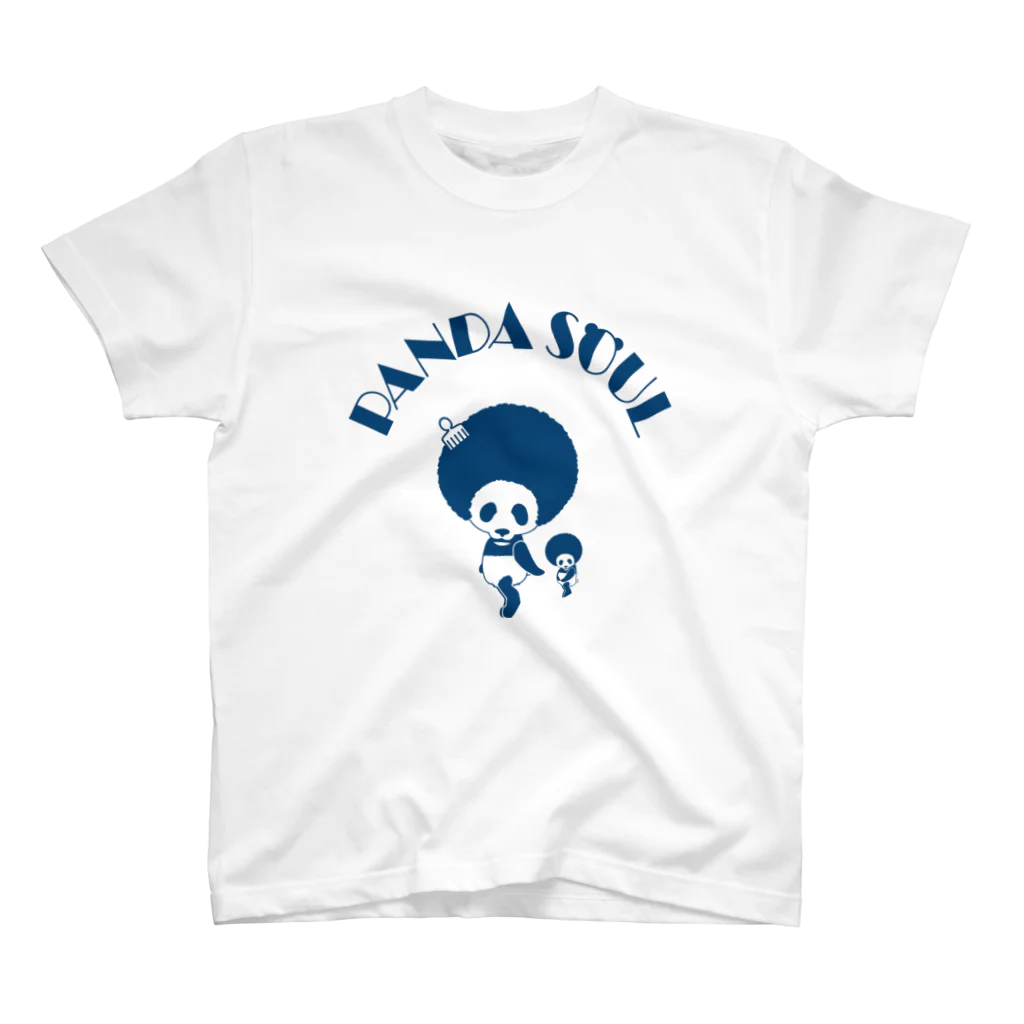 しっぽ堂のPANDA SOUL スタンダードTシャツ