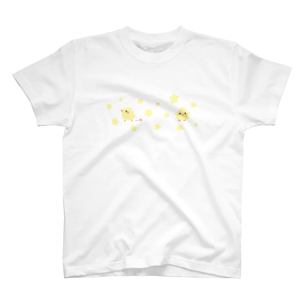 MidoriSMのかわいい鴨マグカップ ひな鳥マグカップ ひよこマグかわいい黄色い鳥カップ Regular Fit T-Shirt