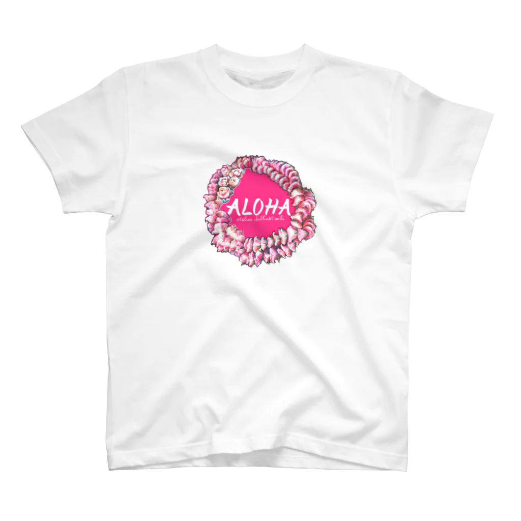 アトリエ チョークアートmili のチョークアートのロケラニレイ スタンダードTシャツ