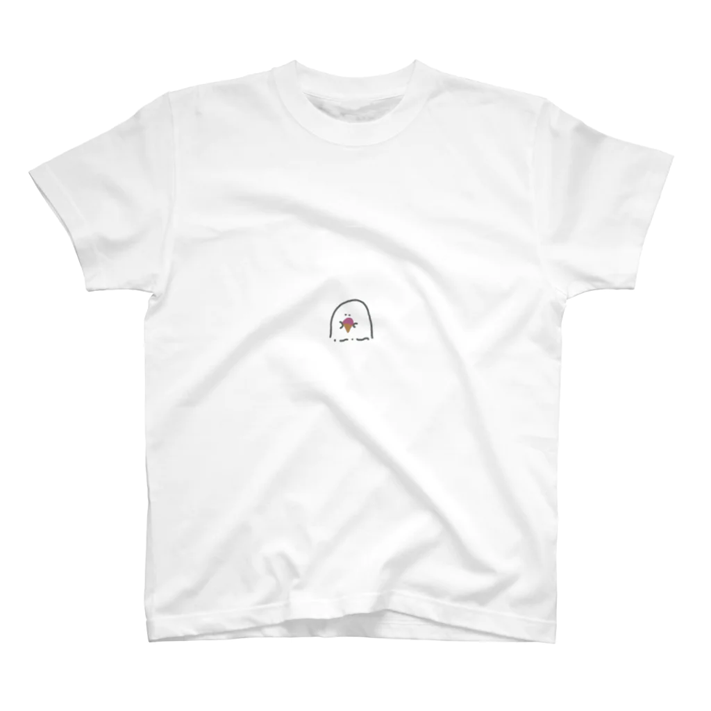 もちーずのゆるかわオバケのヨル Regular Fit T-Shirt