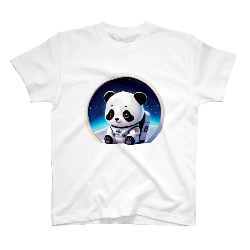 〜たけしゃんのお店〜のパンダが宇宙服着てみた⑧ スタンダードTシャツ