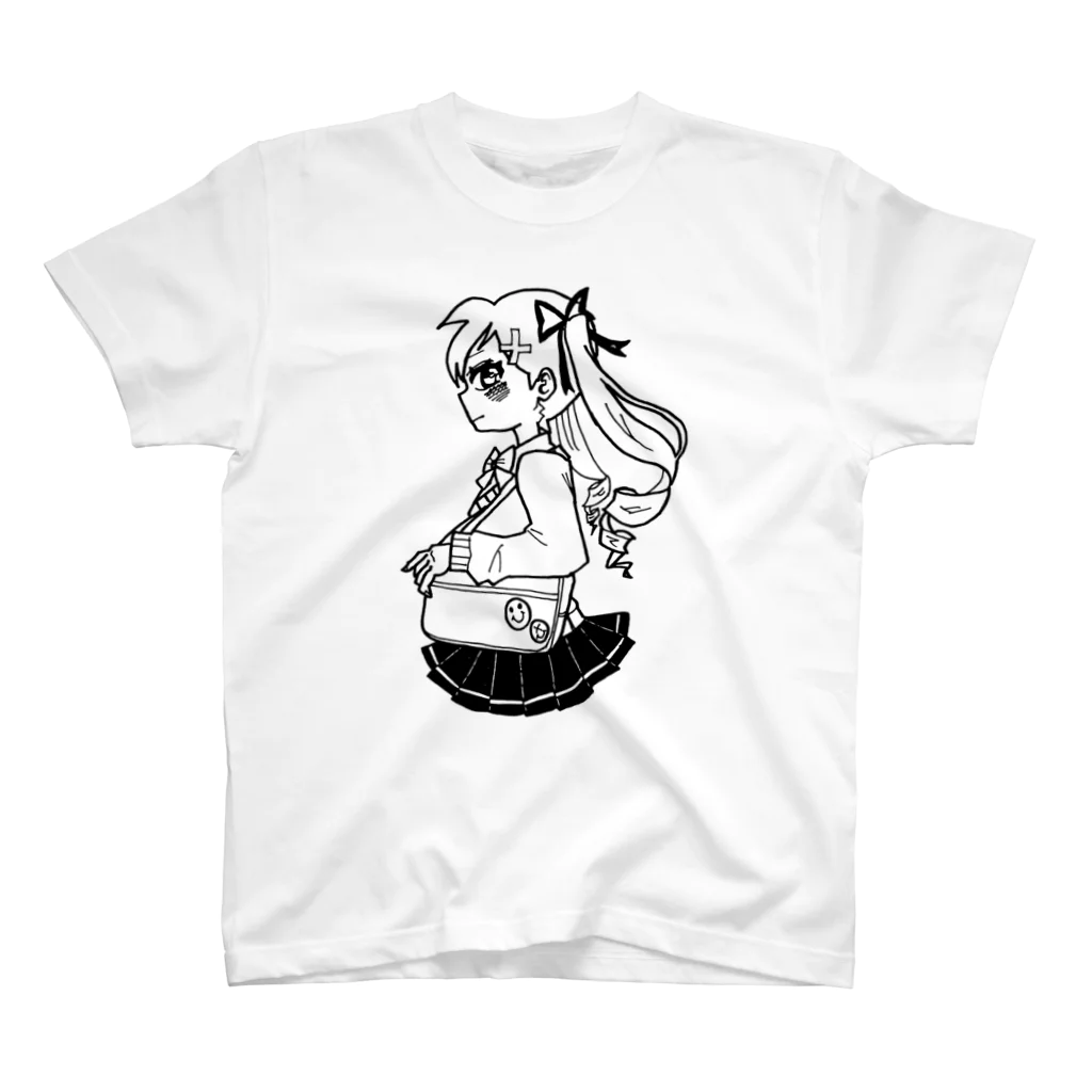 日系日本人@猫大好きの笑ってくれない女の子 Regular Fit T-Shirt