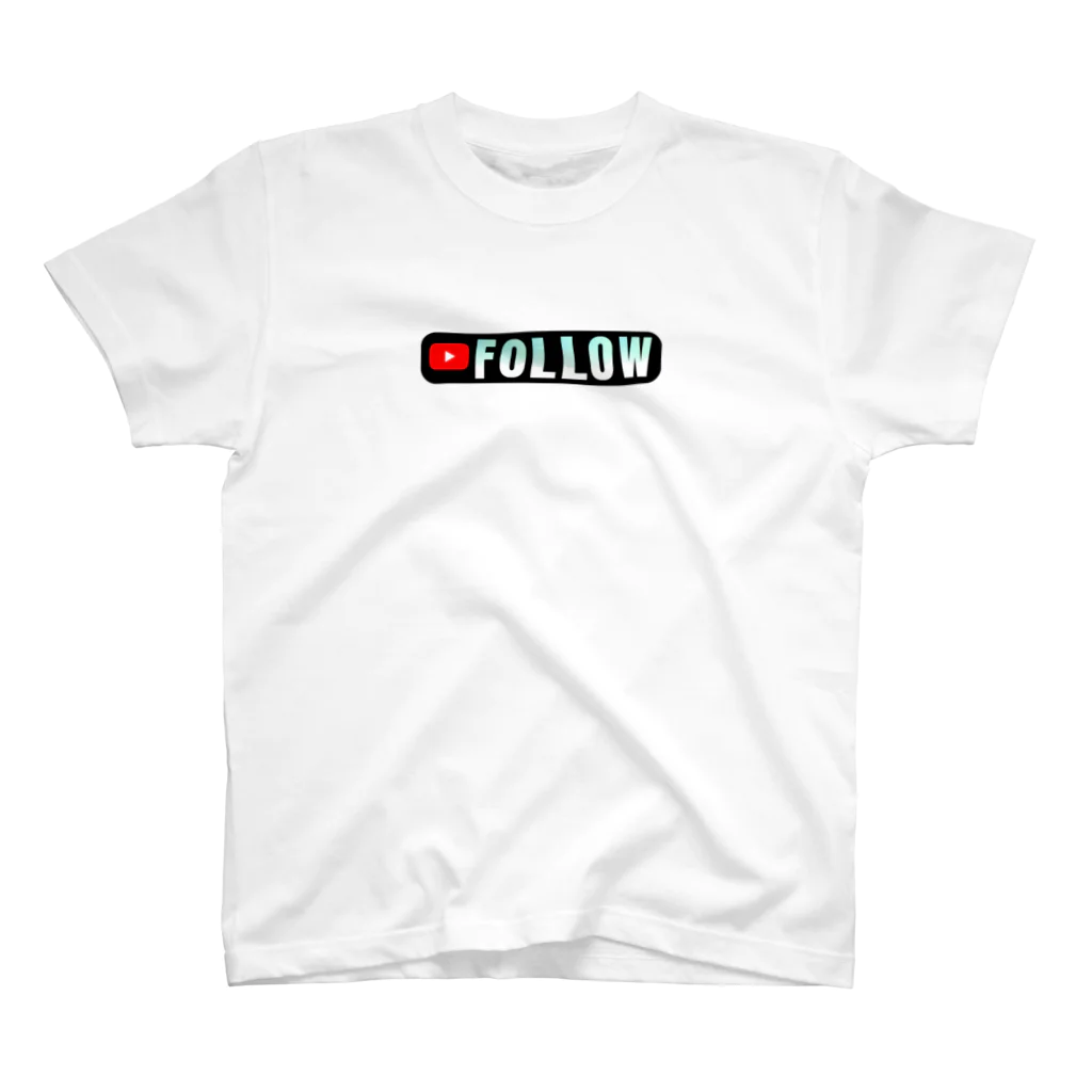 Tシャツ専門店T-Brandの私を支持して！『Follow（フォロー）』Tシャツ Regular Fit T-Shirt