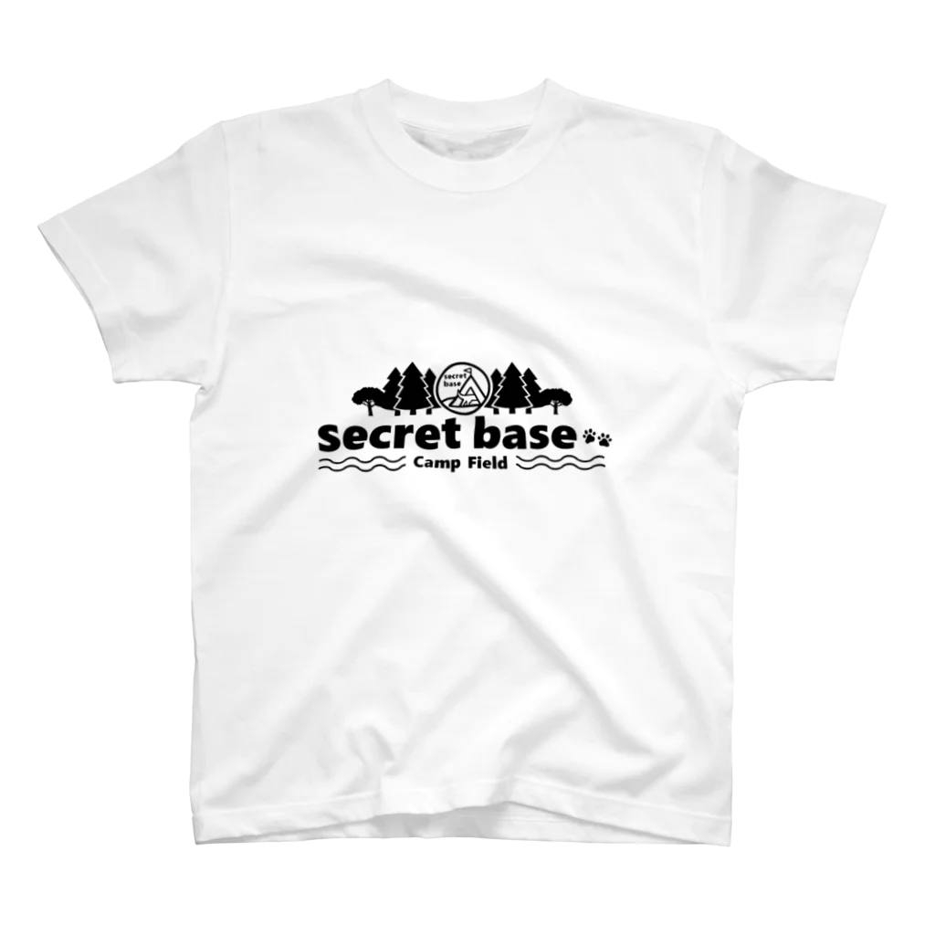 secret base camp  fieldのsecret base スタンダードTシャツ