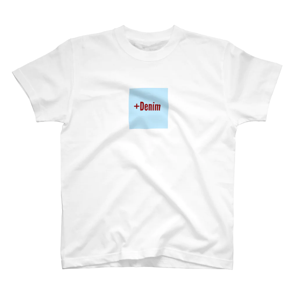 Oshellの＋DenimロゴTシャツ Regular Fit T-Shirt