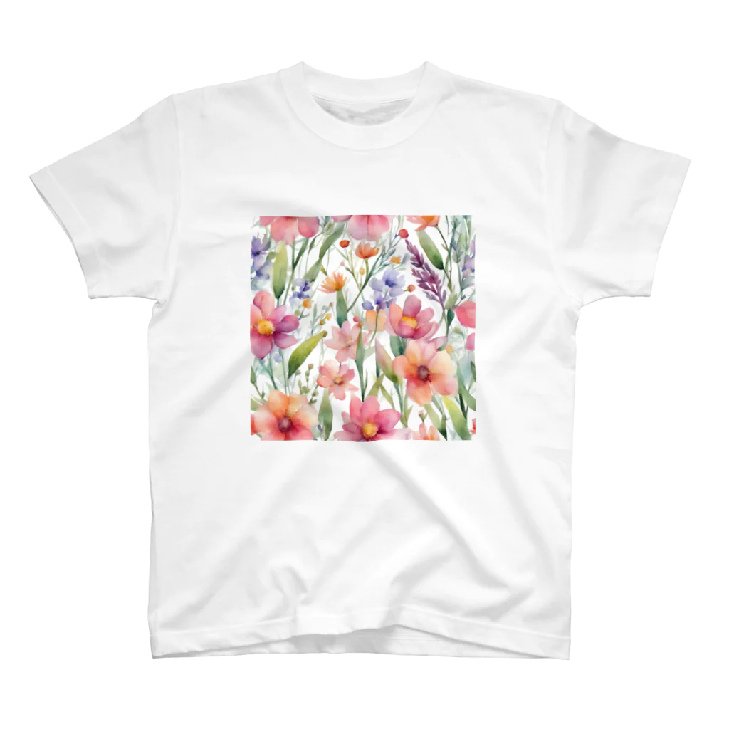 OkometoOmochiの春の花.c スタンダードTシャツ