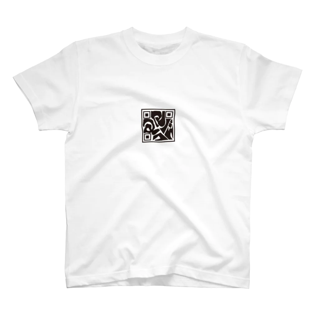 A_syのキューアールコード Regular Fit T-Shirt