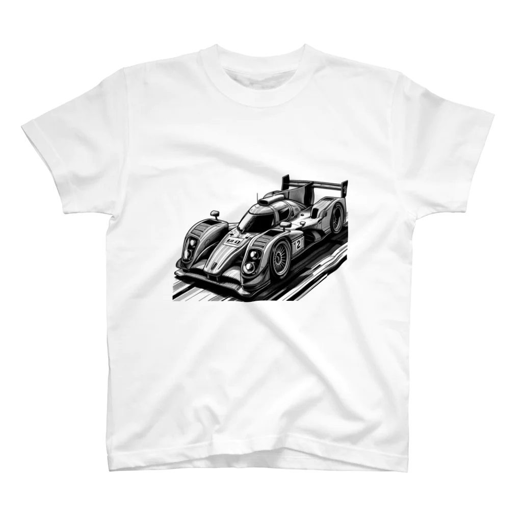 shinsuke114のシャープなデザインのスポーツカー スタンダードTシャツ