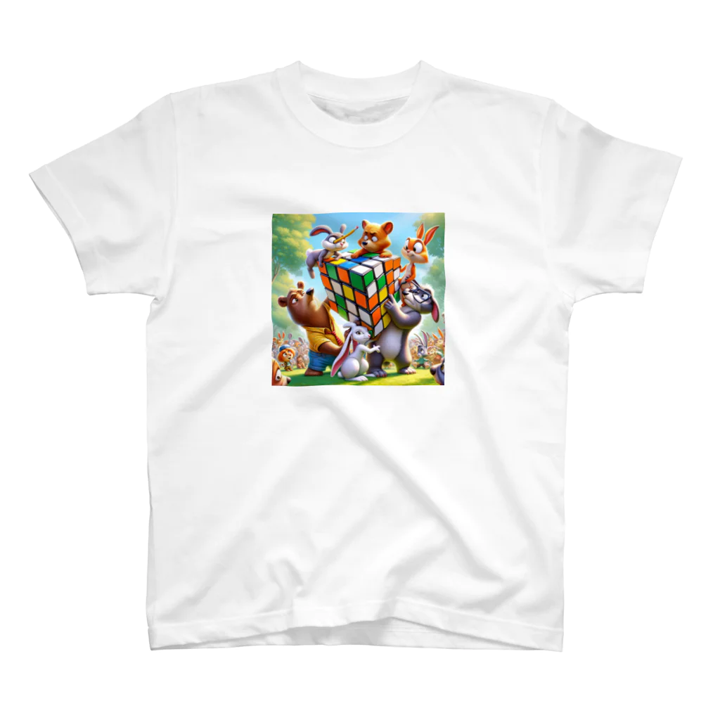 Ksdesignのパズル・プレイタイム スタンダードTシャツ