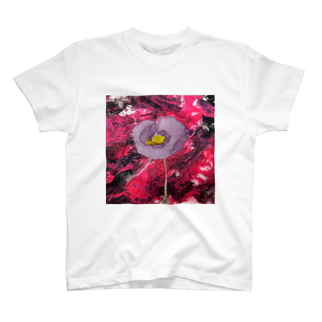 Royのケシの花 スタンダードTシャツ