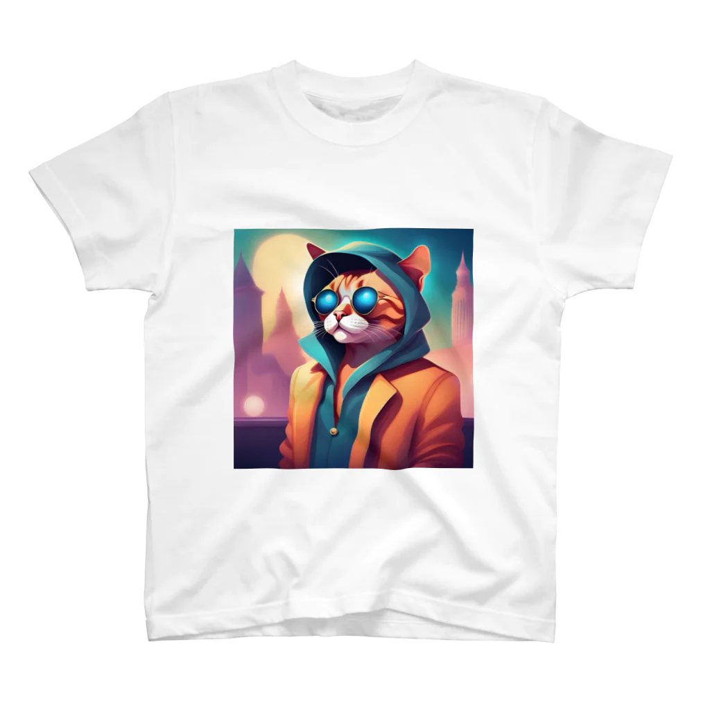 さくらショップのオシャレ猫シリーズ スタンダードTシャツ