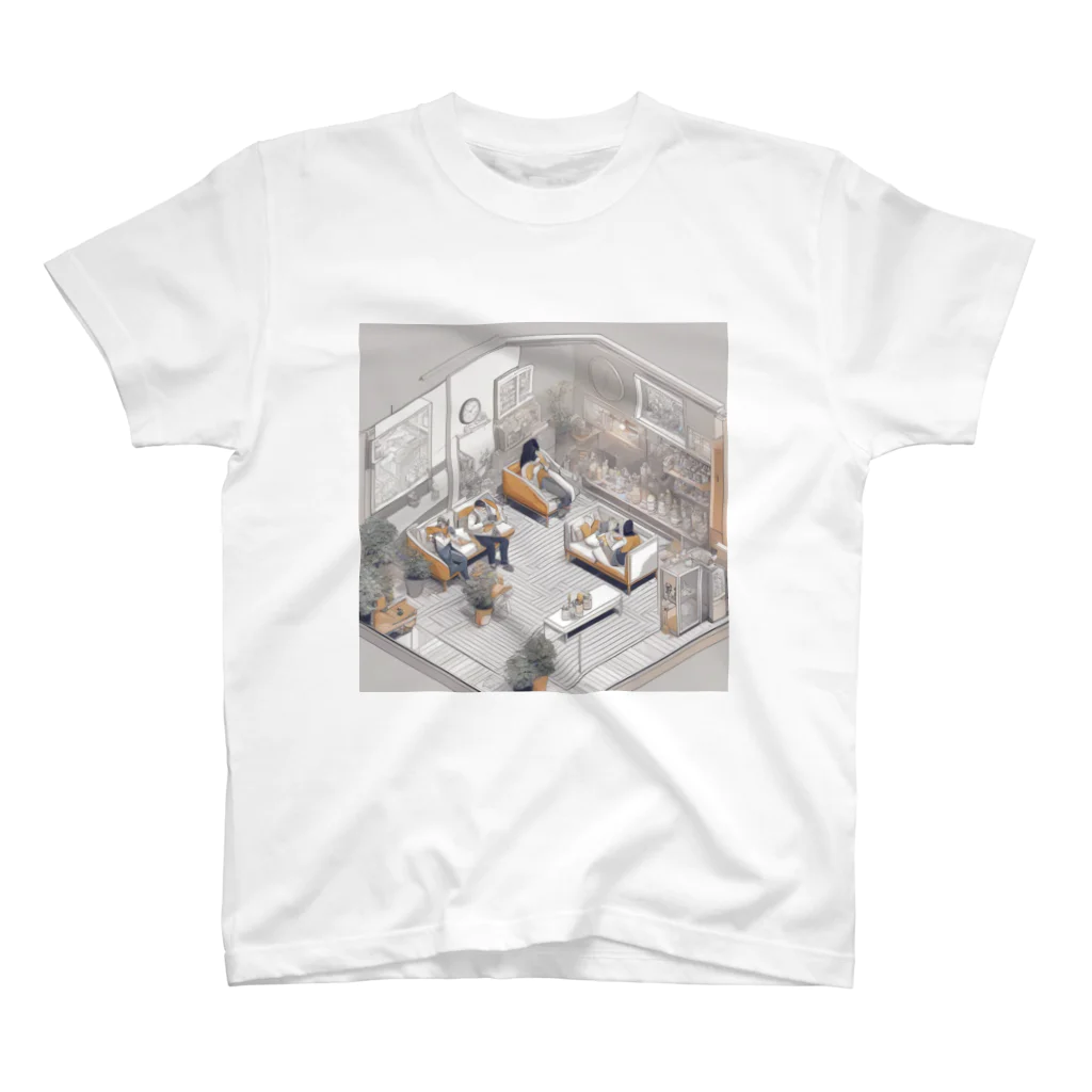 Teilandの白い部屋　～リラックスタイム～ スタンダードTシャツ